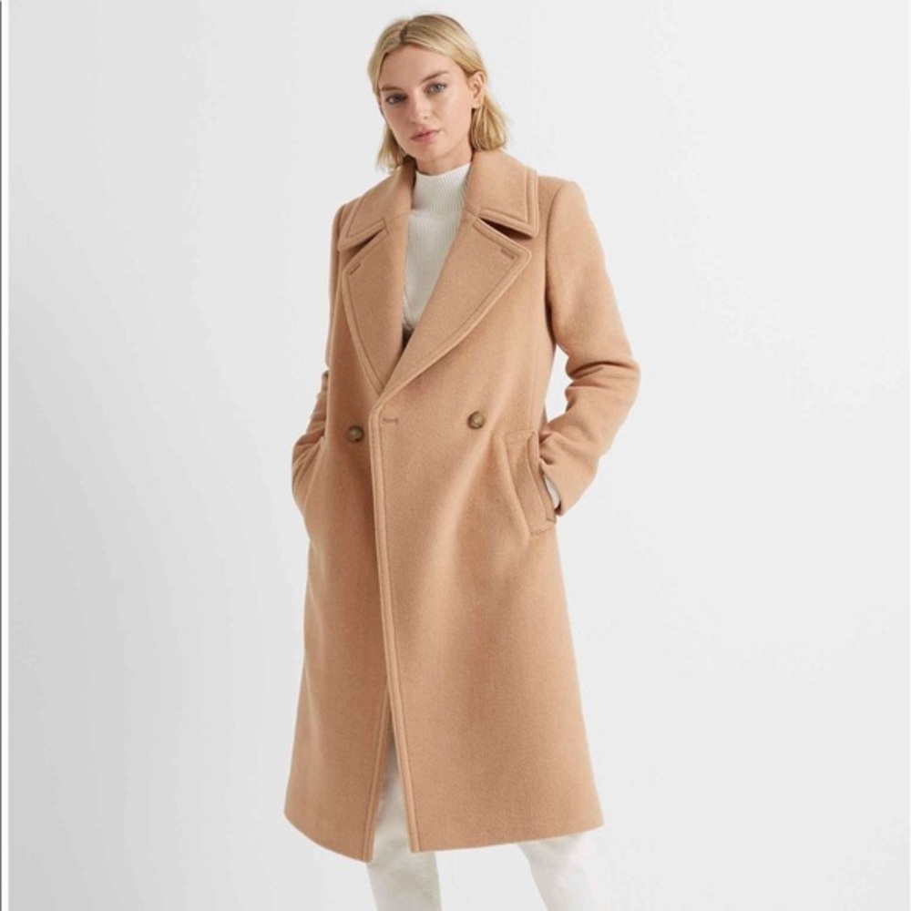 Club Monaco Daylina Coat in Carmel XSmall